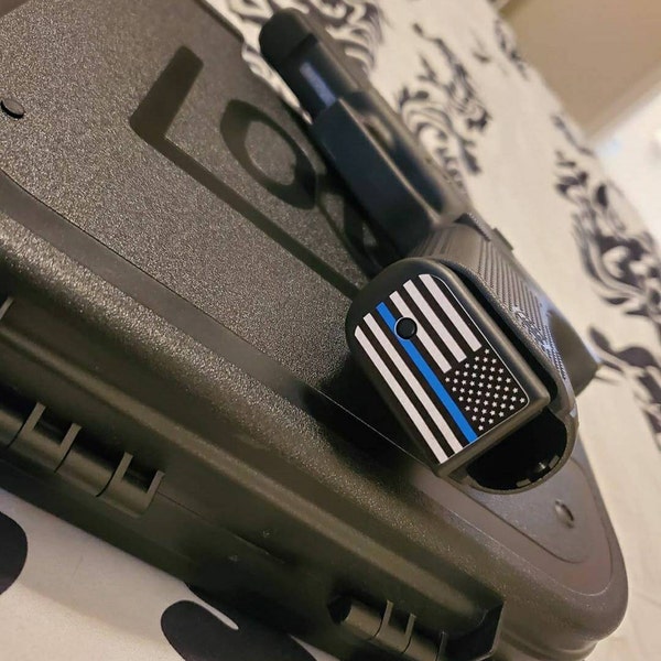 THIN BLUE LINE Flag Magazine Base Plate Stickers - Etsy