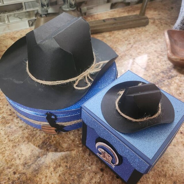 Memfish Scatola Portacappelli Da Viaggio: Organizer Rotondo Pieghevole Per Cappelli A Tesa Larga, Cowboy E Fedora - 3