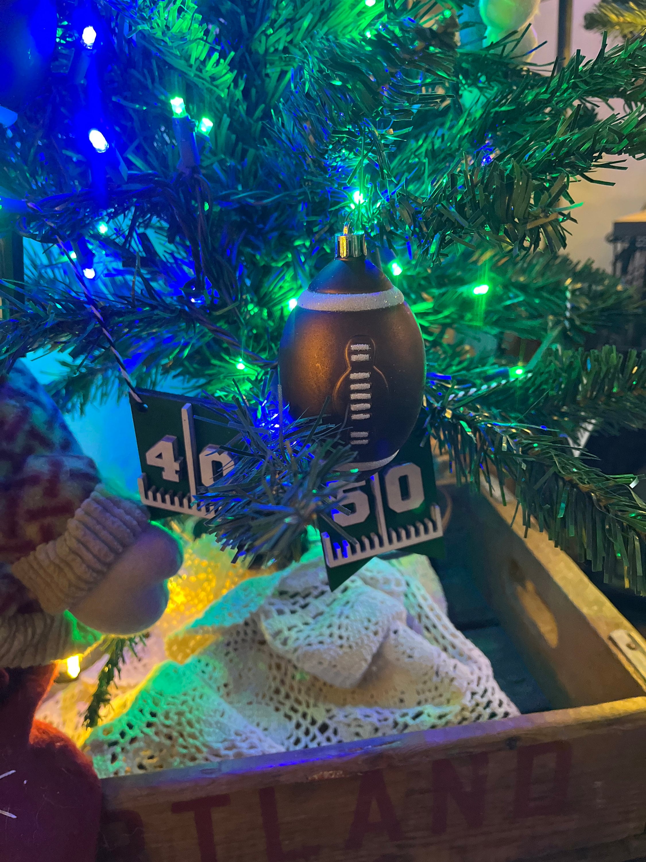 football tiered  tray decor/football decor/football signs/tiered tray signs/football tiered tray/Football decor/Football tray decor