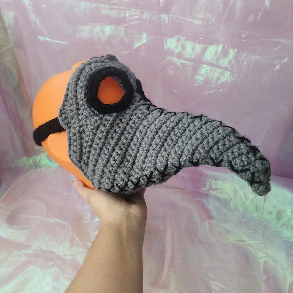 OH Plague Doctor Crochet Mask Pattern **PATTERN ONLY** Etsy