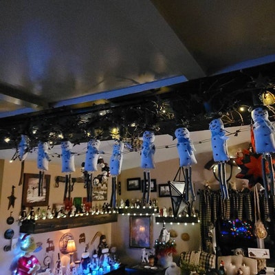 Primitive Uncle Sam Hats, Uncle Sam Patriotic Hats, Patriotic Uncle Sam