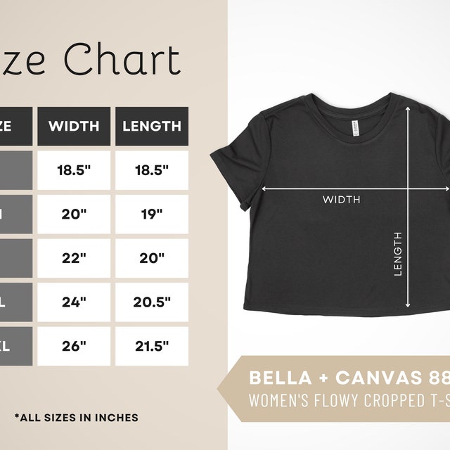 American Apparel 1301 Size Chart, Sizing Guide for Classic Adult Short  Sleeve Tee, JPG Design Template, T Shirt Mockup Gallery Photo 