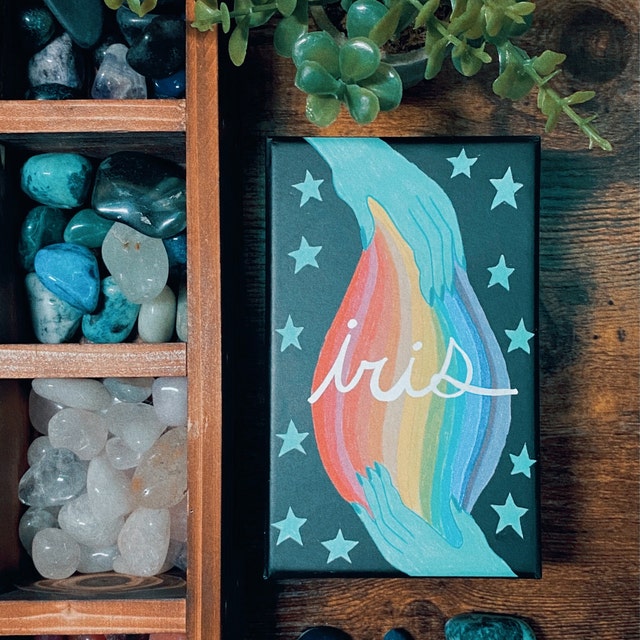 IRIS 78 Card Oracle Deck - Etsy IRIS 78 Card Oracle Deck - Etsy