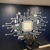 Technology Wall Decal Circuit Board Wall Sticker Binary Code - Etsy