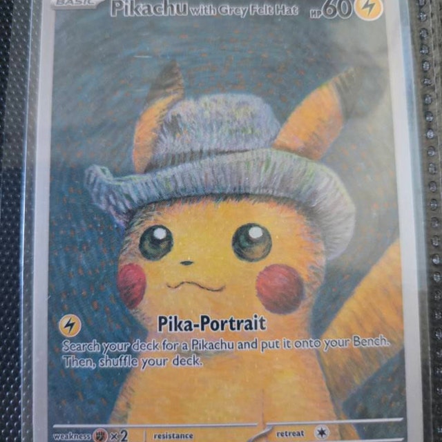 Pikachu With Grey Felt Hat - SV: Scarlet & Violet Promo Cards
