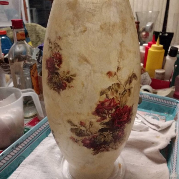 ITD Collection Roses Rice Paper - Flower Rice Paper - Rose Rice Paper ...