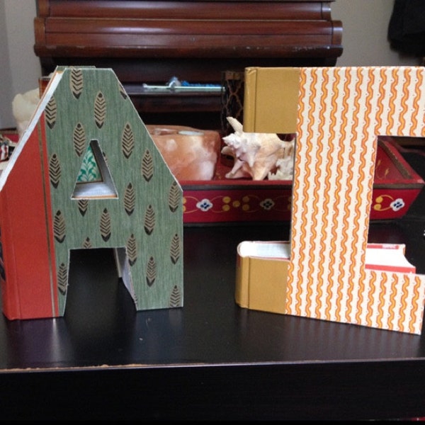 Vintage Book Letters, Old Books, Readers Digest Books, Letters Made ...