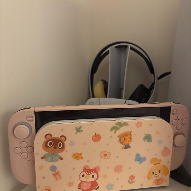 Nintendo Switch ドック用フェイスプレートケースカバー スライド式