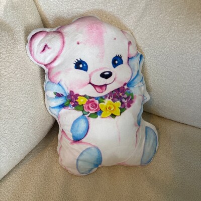 Kitsch Vintage Retro NEW Bluebird Bunny Rabbit Nursery Kids 50s Kawaii ...