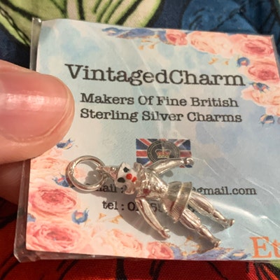 Gucci Sterling Silver Tiger Head And Blind For Love Charm | Bloomingdale's