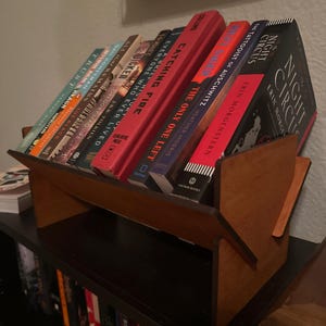 Table Top Book Shelf,free Standing Bookshelf,wood Bookshelf