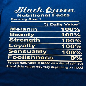 Download Free Black Queen Nutritional Facts Etsy SVG Cut Files