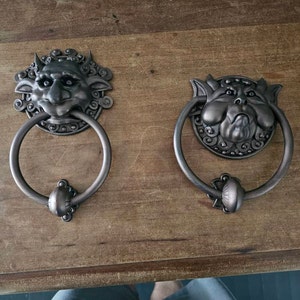 Labyrinth Inspired Door Knockers Set, Magnet Embedded, Premium ...