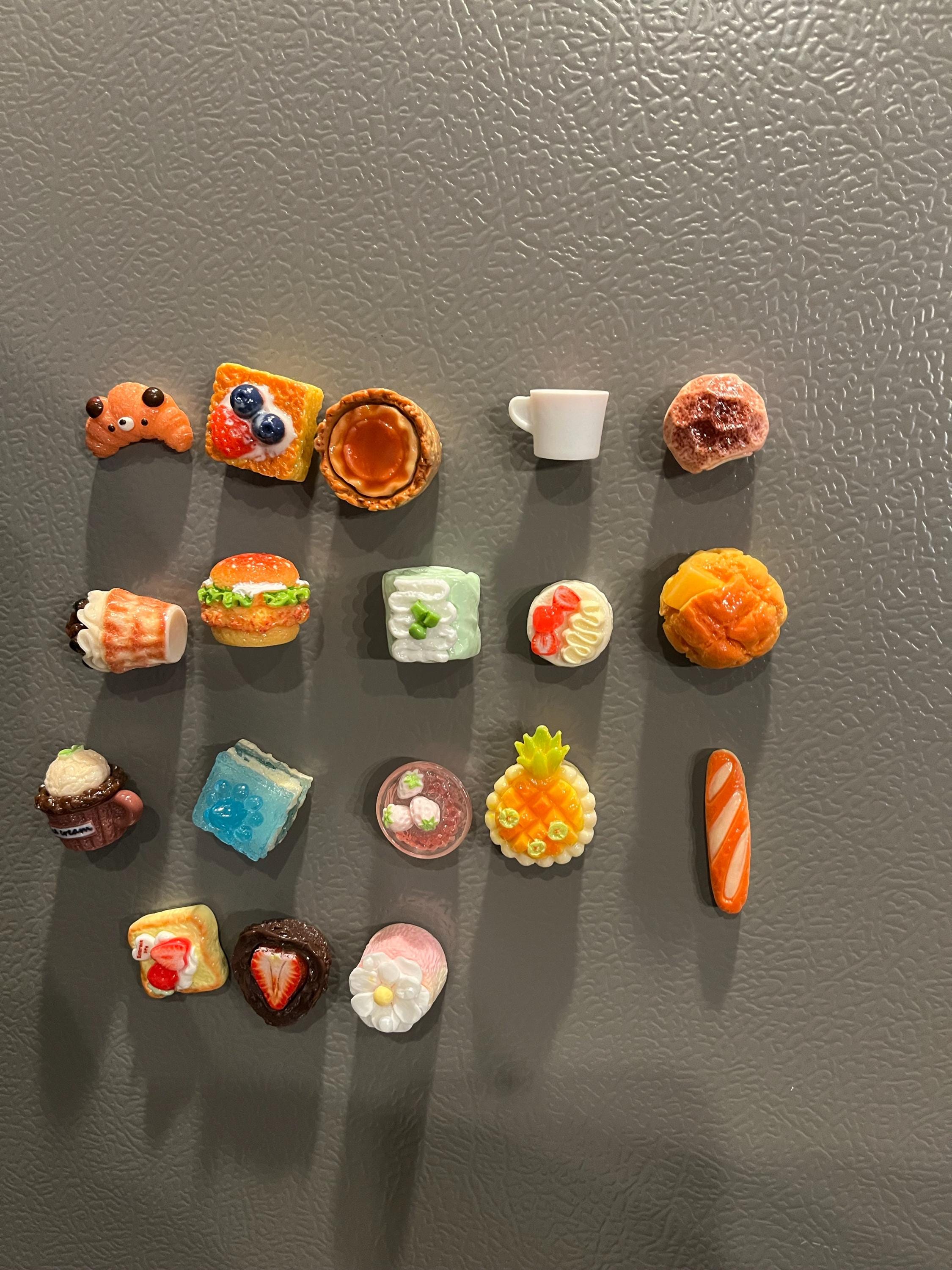 Random Magnet Set | Food Magnets, Cute Decors, Refrigerator magnets, Housewarming Gifts, Surprise Set, Lucky Box