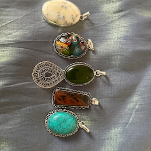 Wholesale Lot Of Turquoise Gemstone Rings – 925 Silver Plated, Handmade, Mixed Sizes