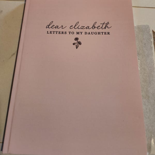 Letters to My Daughter - Personalized Birth Month Flower Notebook ...