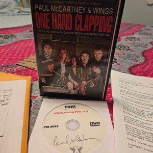 PAUL MCCARTNEY & Wings: One Hand Clapping 50th DVD - Etsy