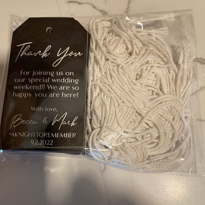 Printable OR Printed Wedding Favor Tags With Custom Colors and Fonts ...