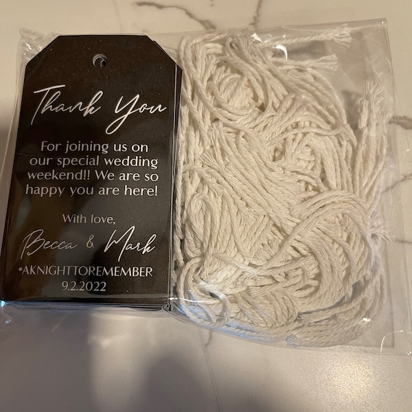 Printable OR Printed Wedding Favor Tags With Custom Colors and Fonts ...