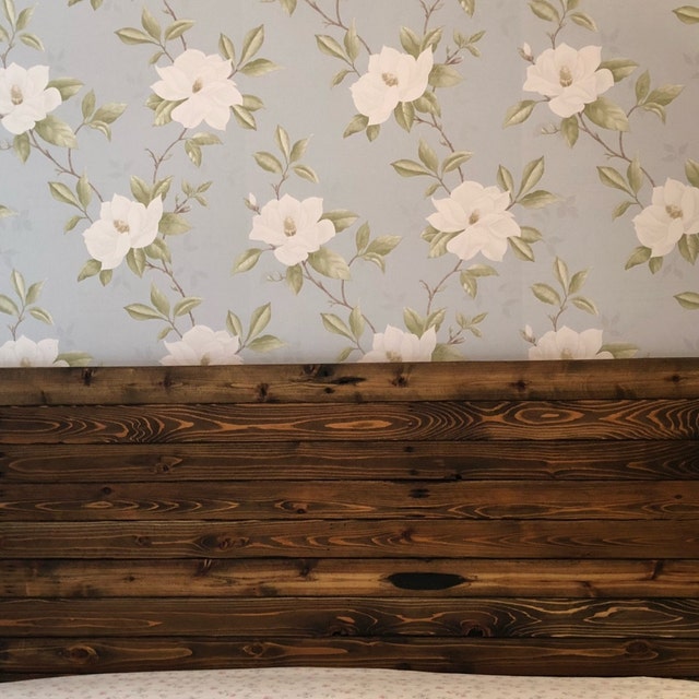 Horizon Full Headboard Panel made from Reclaimed Cedar tags Etsy