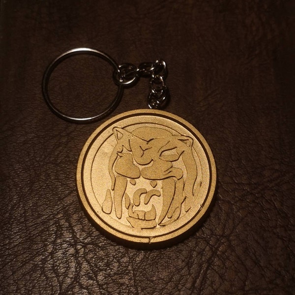 Mighty Morphin Power Rangers Key Chain - Etsy