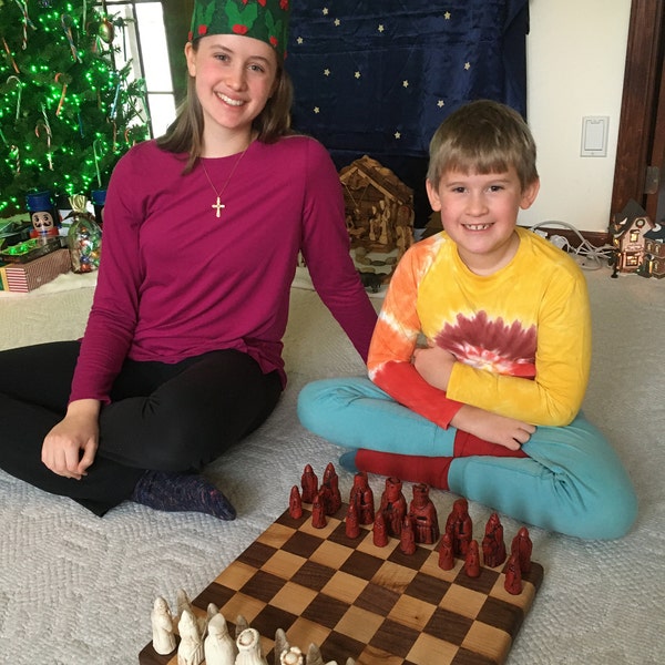 Isle of Lewis Chess Set With Viking Berserker Rook, Customisable ...