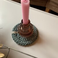 6 Stück Runde Platzsets Aus Baumwolle – 38 Cm, Violett, Hitzebeständig & Rutschfest