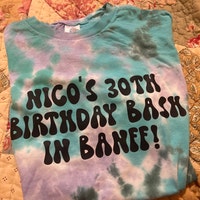 minty rainbow tie dye