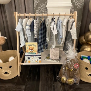 Garment Storage Clothing Display Rack Baby Clothes Rack Toddler ...