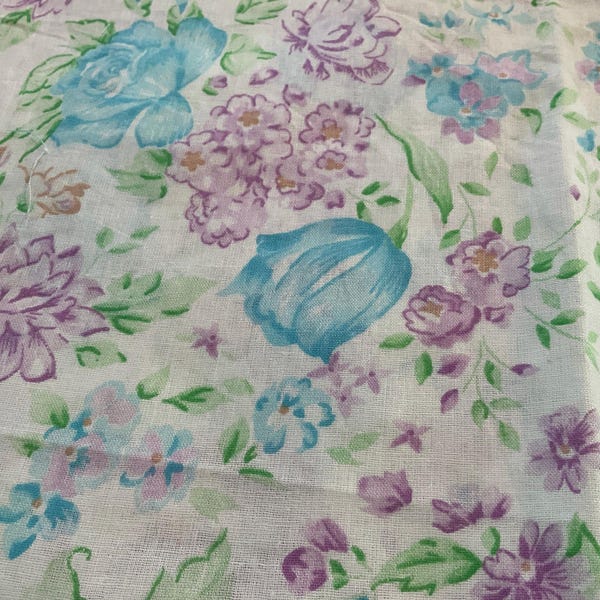Vintage Ditsy Floral Cotton Overalls main image 1