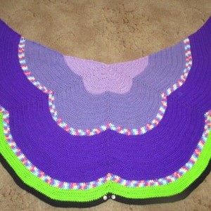 on butterfly wings crochet shawl