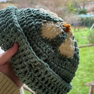 PDF Crochet Pattern- Winter Flower Top Hat by Realm Designs - Etsy