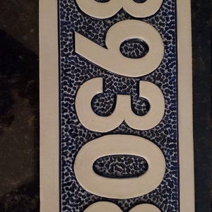 House Address Number Sign Plaque for Wall Mounting / Custom | Etsy