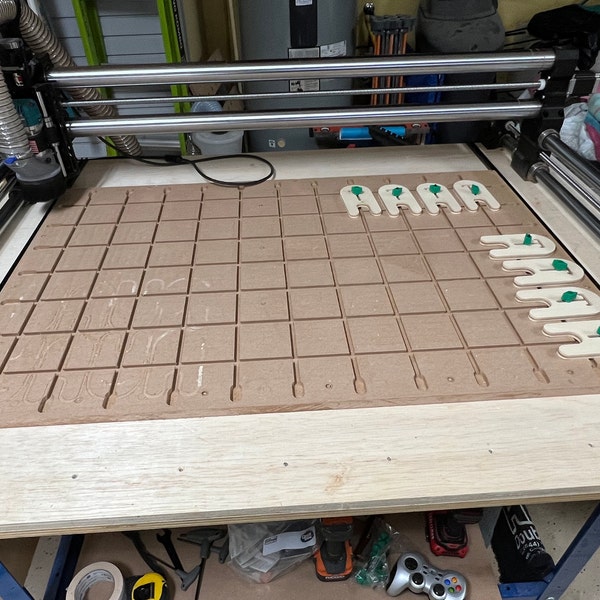 CNC Dovetail Wasteboard COMPLETE System for MATCHFIT Hardware. - Etsy