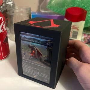 Customizable 3D Printed Dino-themed Toploader MTG Commander Deck Box - Etsy