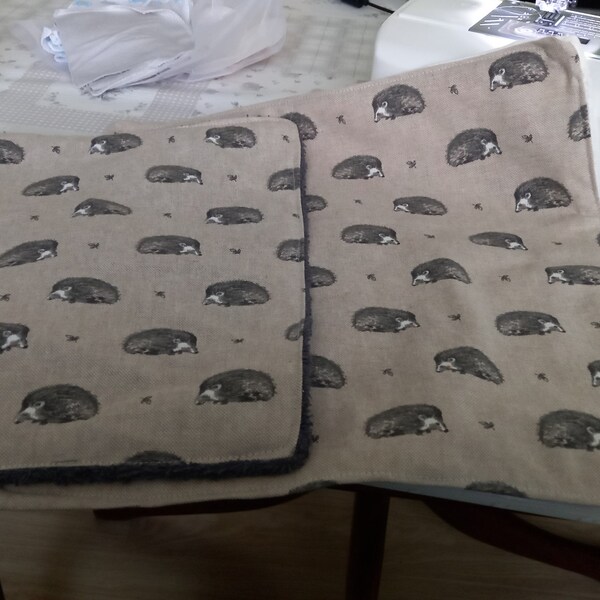 RABBIT BUNNY Cute MINI All Over Design Gift Soft Furnishing Lightweight ...