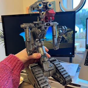 31cm Tall Johnny 5 From Short Circuit Robot Model - Etsy UK