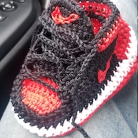 Crochet Jordans 1 Pattern, Jordan Crochet Shoes - Etsy Canada