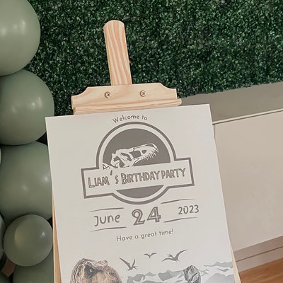 Jurassic World Thank You Tag Dinosaur Party Jurassic Park Editable Printable Canva - Etsy