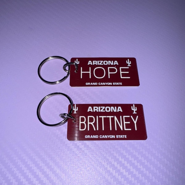 Customized Metal Name Keychain - Personalized Engraved Rectangular Keyring Gift At ₹ 140/piece In New Delhi - Foto 8