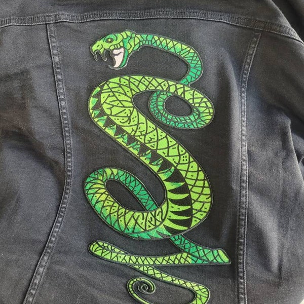 Tunnel Snakes Patch Large Embroidered Fallout - Etsy