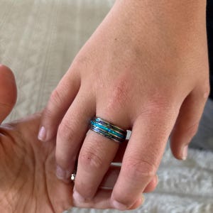 Mens Ring Silver Signet Ring For Men, Mens Pinky Band Ring - Mens Jewelry - Gift Rings Men - Male Ring in Silver Men Jewellery Gifts UK