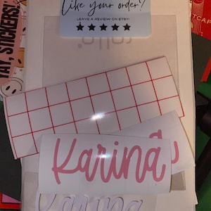 Karina added a photo of their purchase