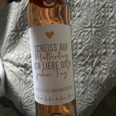Personalisierte Trauzeugen-Flasche – Individuelles Wein-Etikett 11x11 Cm, Selbstklebend, Matt – Originelles Geschenk Zur Hochzeit
