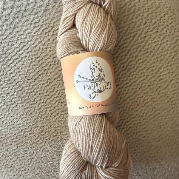 Stone Wool Color Mossy Stone - READY TO SHIP - Hand Dyed Yarn - 6 Base Options - Indie ...