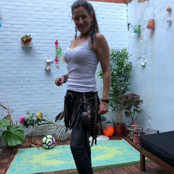 Ounce frise hul skirt