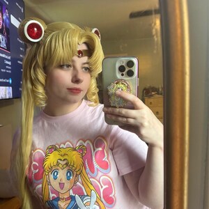 セーラームーン 月野うさぎ セレニティ コスプレウィッグ：取り外し