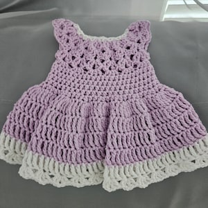 Crochet Baby Dress Pattern Almost Free Crochet Pattern 0-3 - Etsy