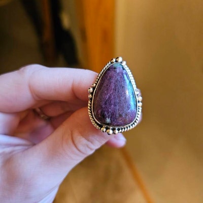 •BLOODSTONE - WIRE WRAPPED OVAL - 1• sterling silver pendant
