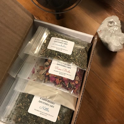Apothecary Starter Kit Recipes Included With Each Kit Herb Starter Pack ...